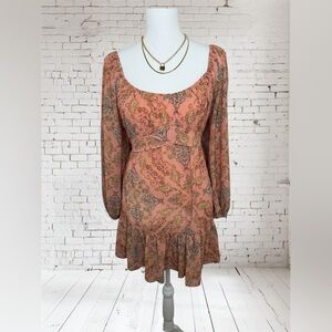 Flying Tomato  Dress - Lavender and Teal Paisley